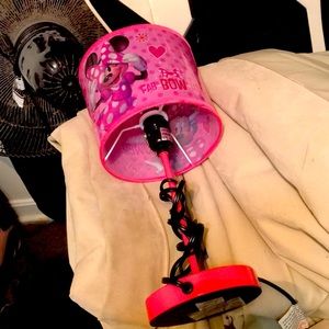 Minnie mouse lamp